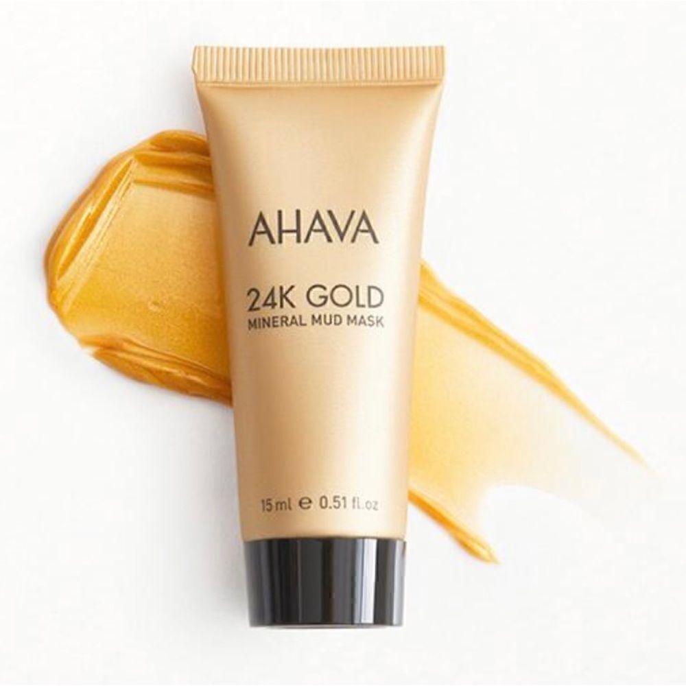 New/Sealed AHAVA 24K Gold Mineral Mud Mask